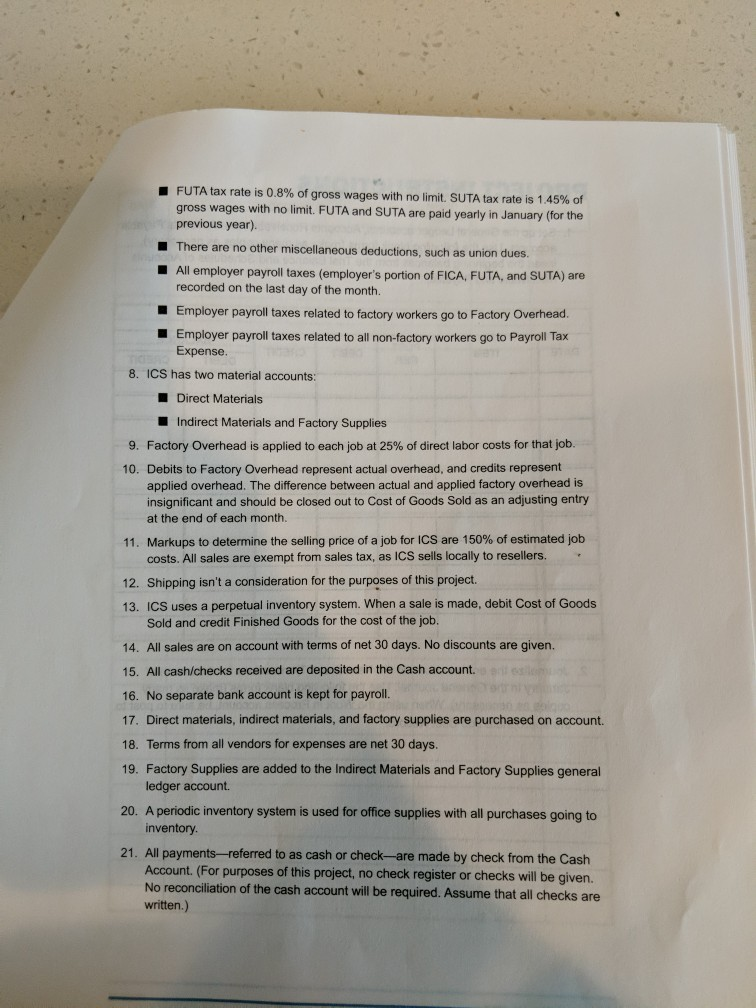 with the journal entries? I have them laid out but I am