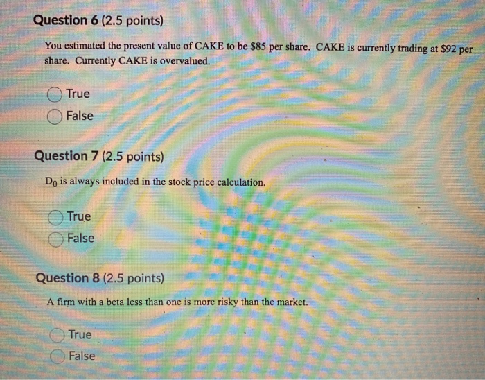 Be Dividends are the best way to value a firm because dividend