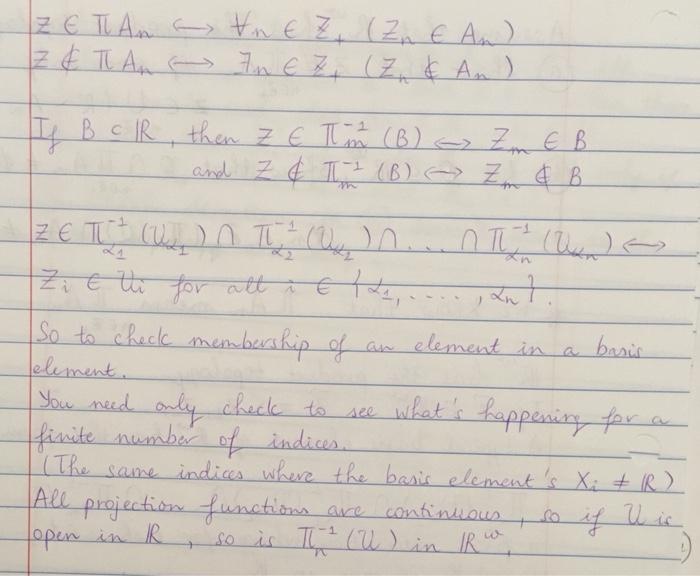 that i 3 N. XE U @ Show that X X in