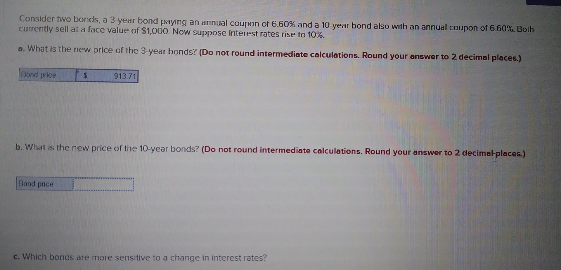  I need help with question B and c please Consider two