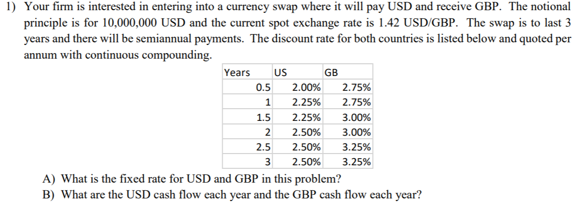  Please show all work and explain if possible Thank you 1)
