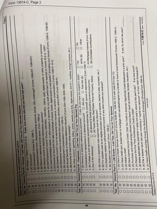 and 46 years old. - Morgan has two children. Leah, age 18,