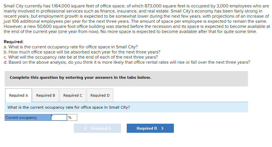 Please solve for all required boxes (A, B, C, D) and show