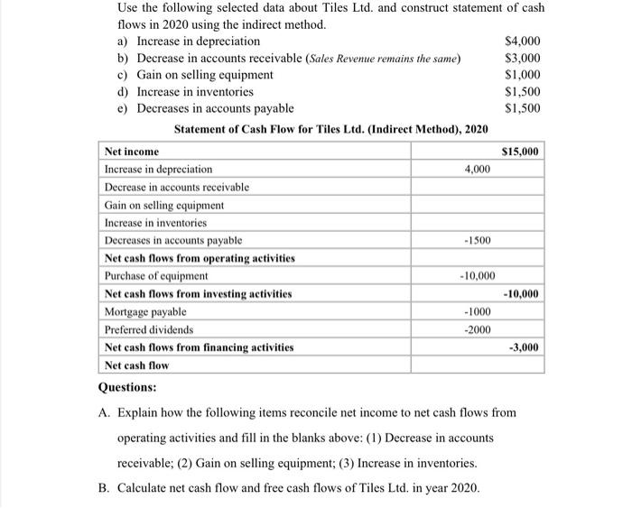 this is for financial analysis i need the answer asap Use the