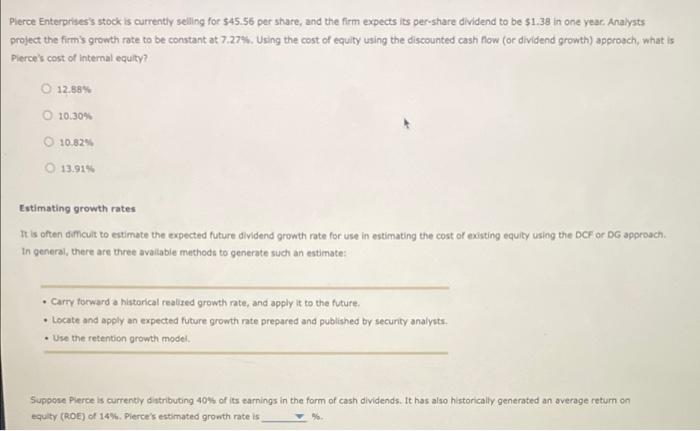 of return (ne) is 3.86% while the market risk premium is 6.63%.