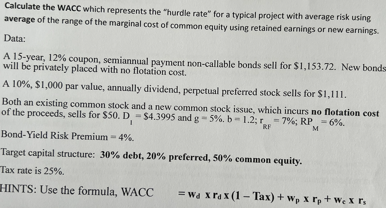 Please show all calculations. Please write clearly. Thanks! PRACTICE QUESTION: Calculate the