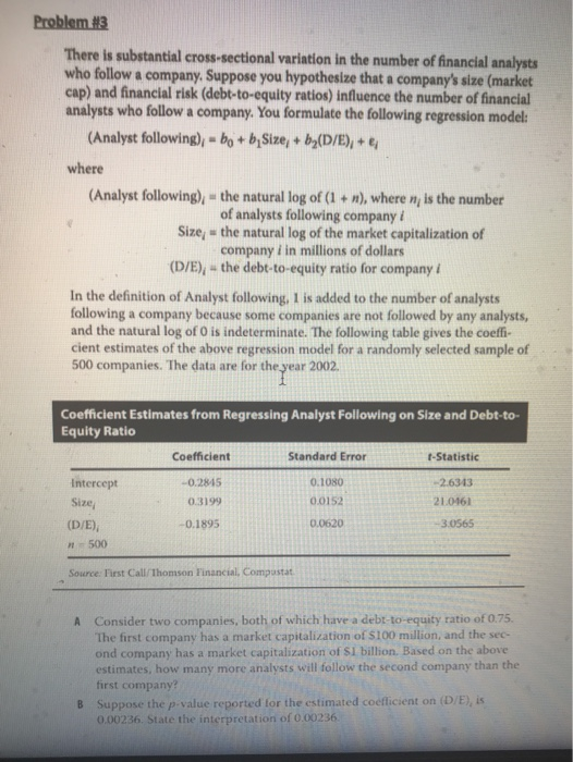 PLEASE answer question A and B in Microsoft Excel and SHOW FORMULAS