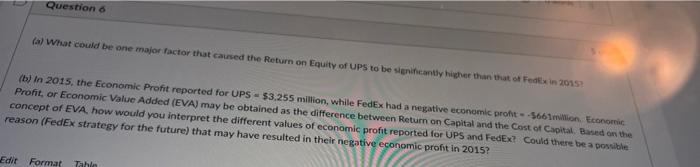  Question (a) What could be one major factor that caused the