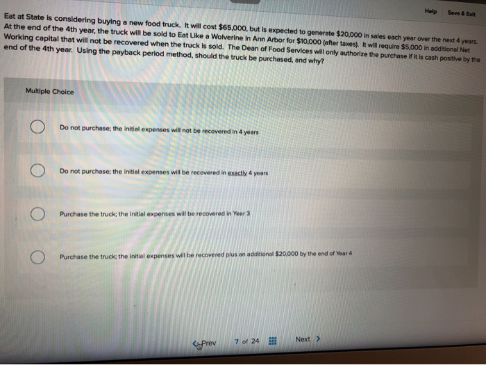  Help Save & Ext Eat at State is considering buying a