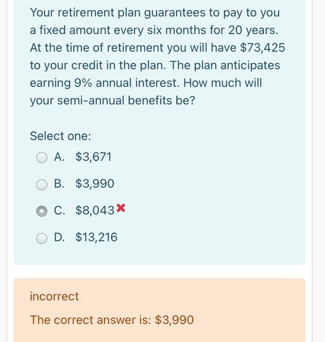 averaging an annual return of 10%. At the end of the five