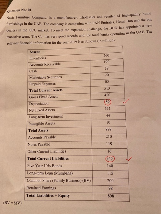  Please can you solve the questions ?! the course is "Financial