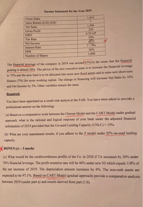 Management & Control" Question No: 01 Nasir Furniture Company, is a manufacturer,