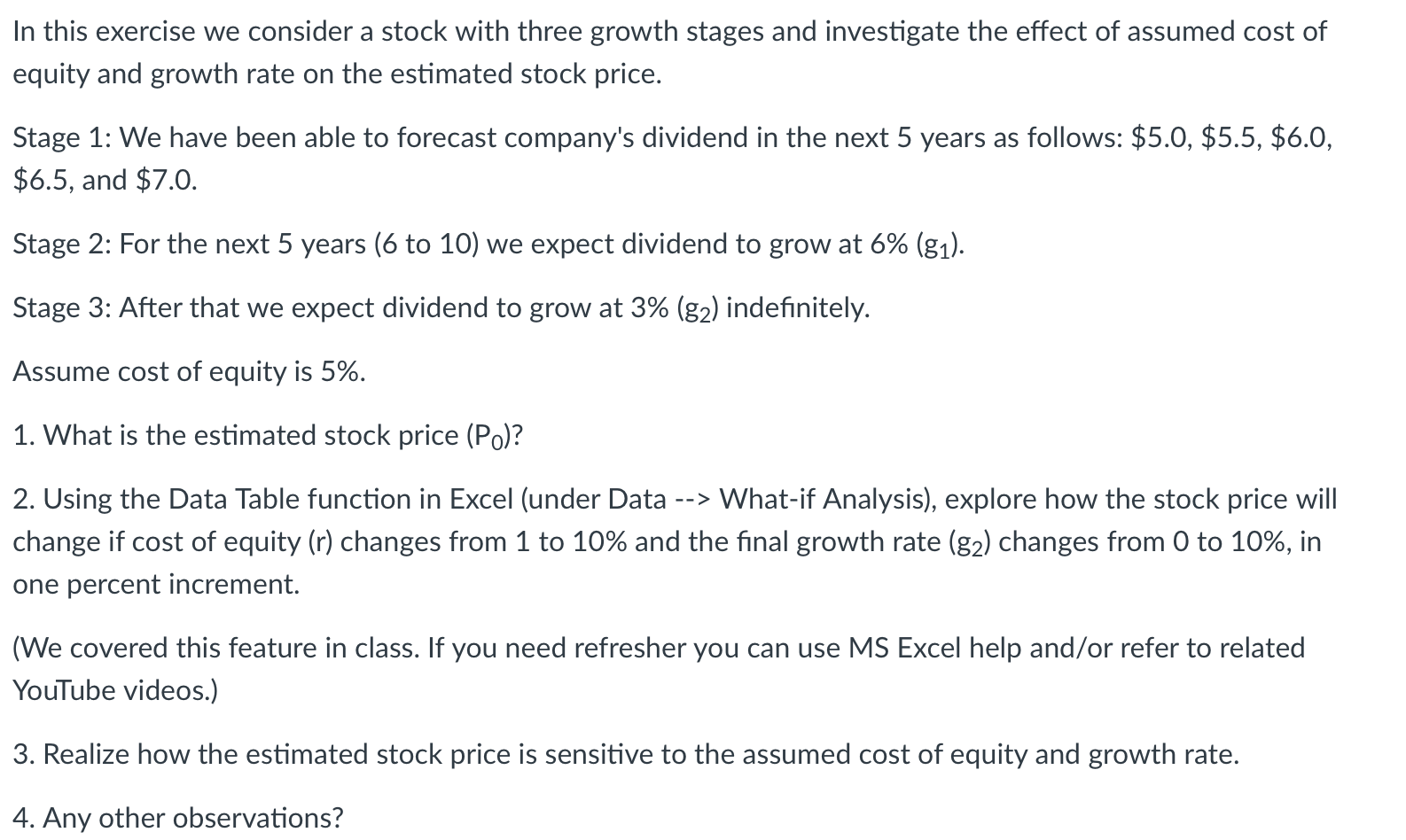PLEASE Do it by hand, please do not use EXCEL or any