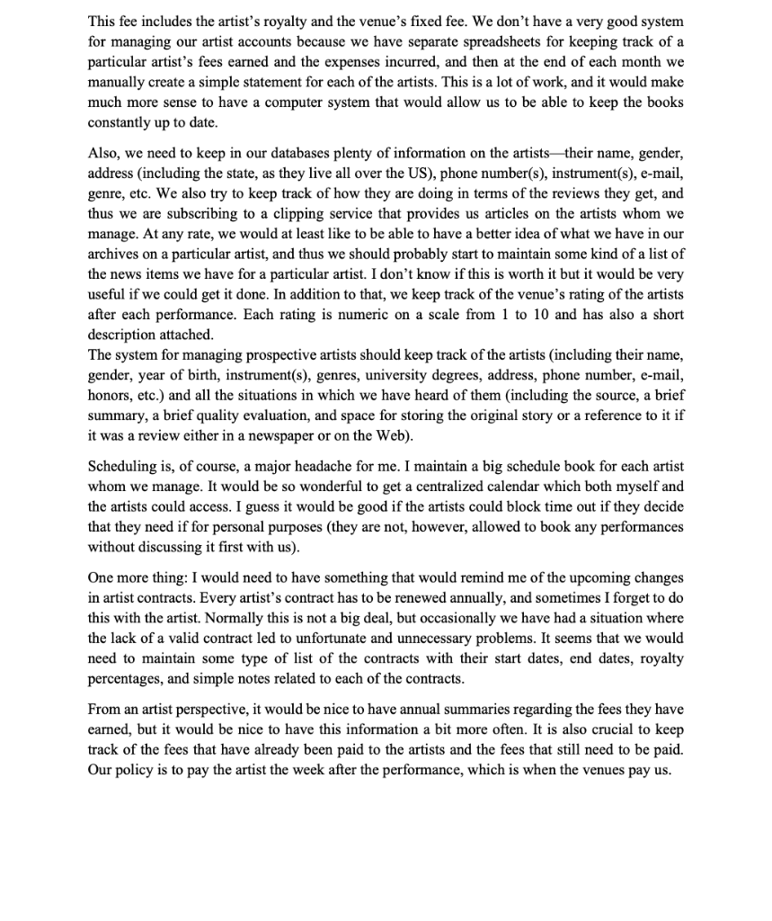 at least 2 days before the deadline. 2. Make assumptions and design