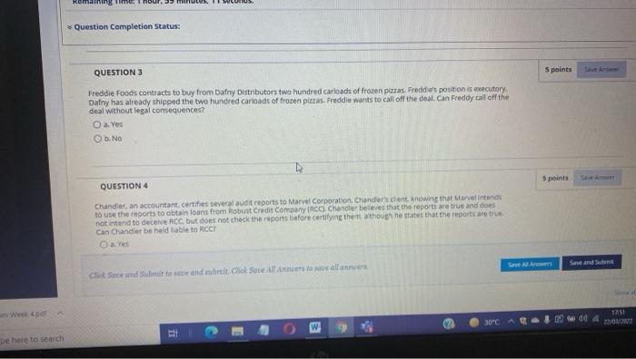  Romainin me Du || * Question Completion Status: QUESTION 3 5