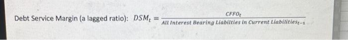 think I'm supposed to use Compute the Debt Service Margin for 2013.