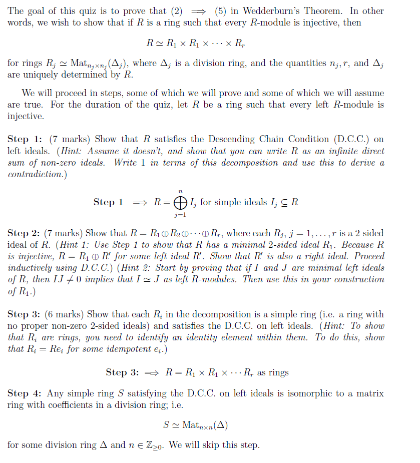 Please help me with step 3 4 5 Thank you! The goal