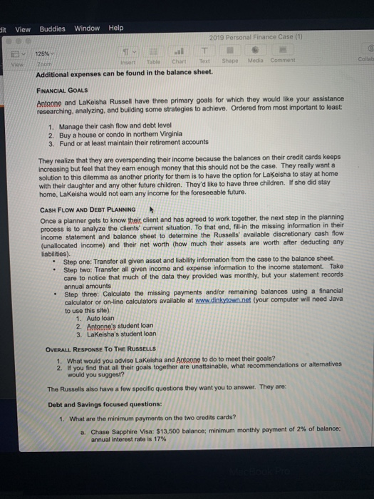 Antonne and LaKeisha Russell were referred to your firm by a current