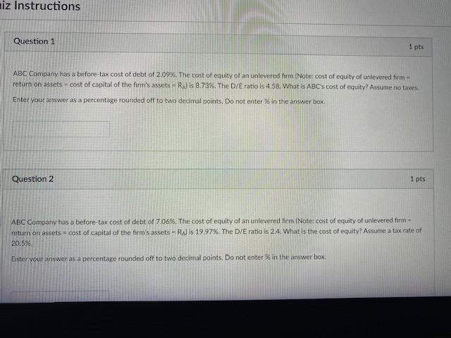 If you could please answer both questions it would be appreciated