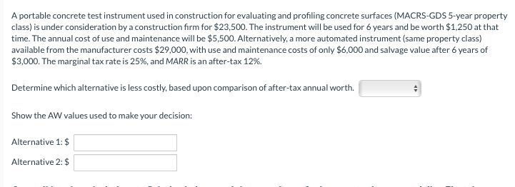 A portable concrete test instrument used in construction for evaluating and