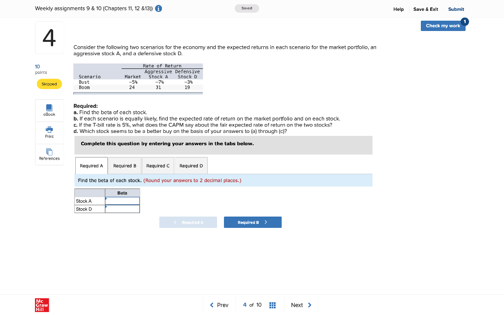  Weekly assignments 9 & 10 (Chapters 11, 12 &13)) { Savad
