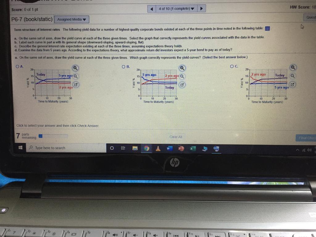  Score: 0 of 1 pl HW Score: 18 4 of 10