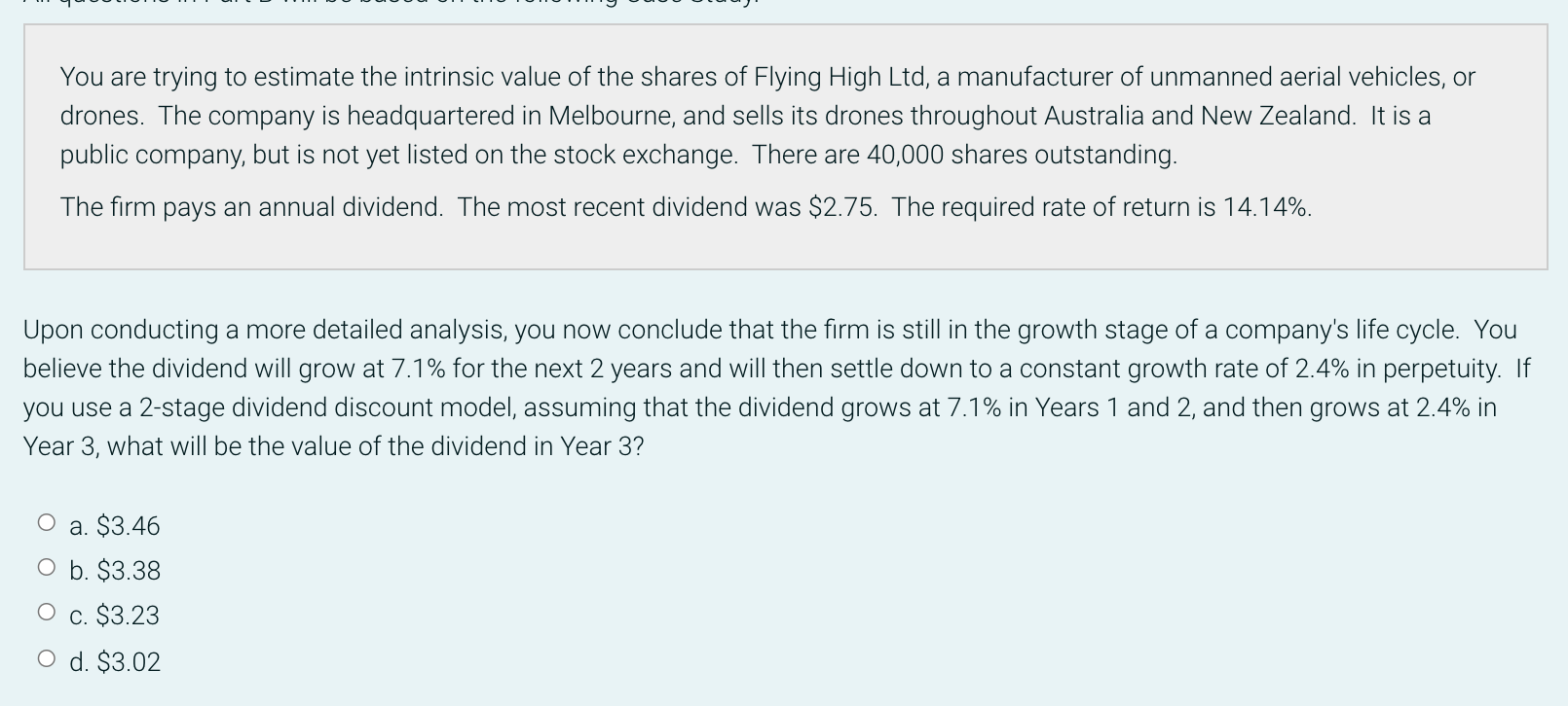 Australia and New Zealand. It is a public company, but is not
