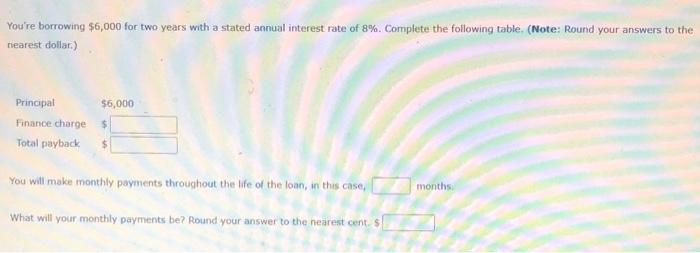 the loan payment on an add on interest installment loan Installment loans