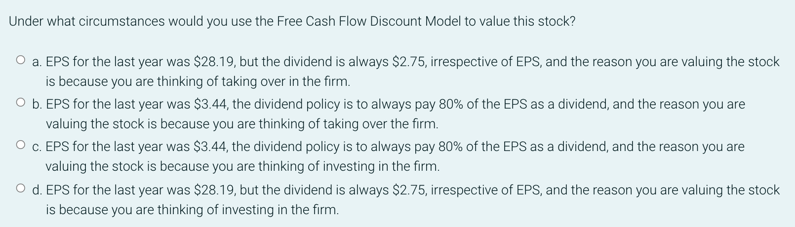 yet listed on the stock exchange. There are 40,000 shares outstanding. The