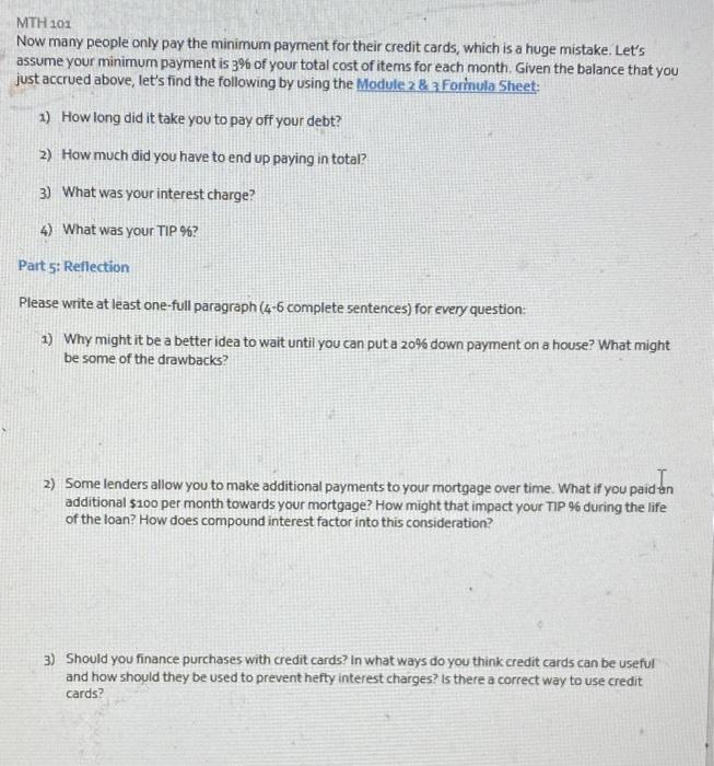 member!). Bear in mind that you are not required to submit any