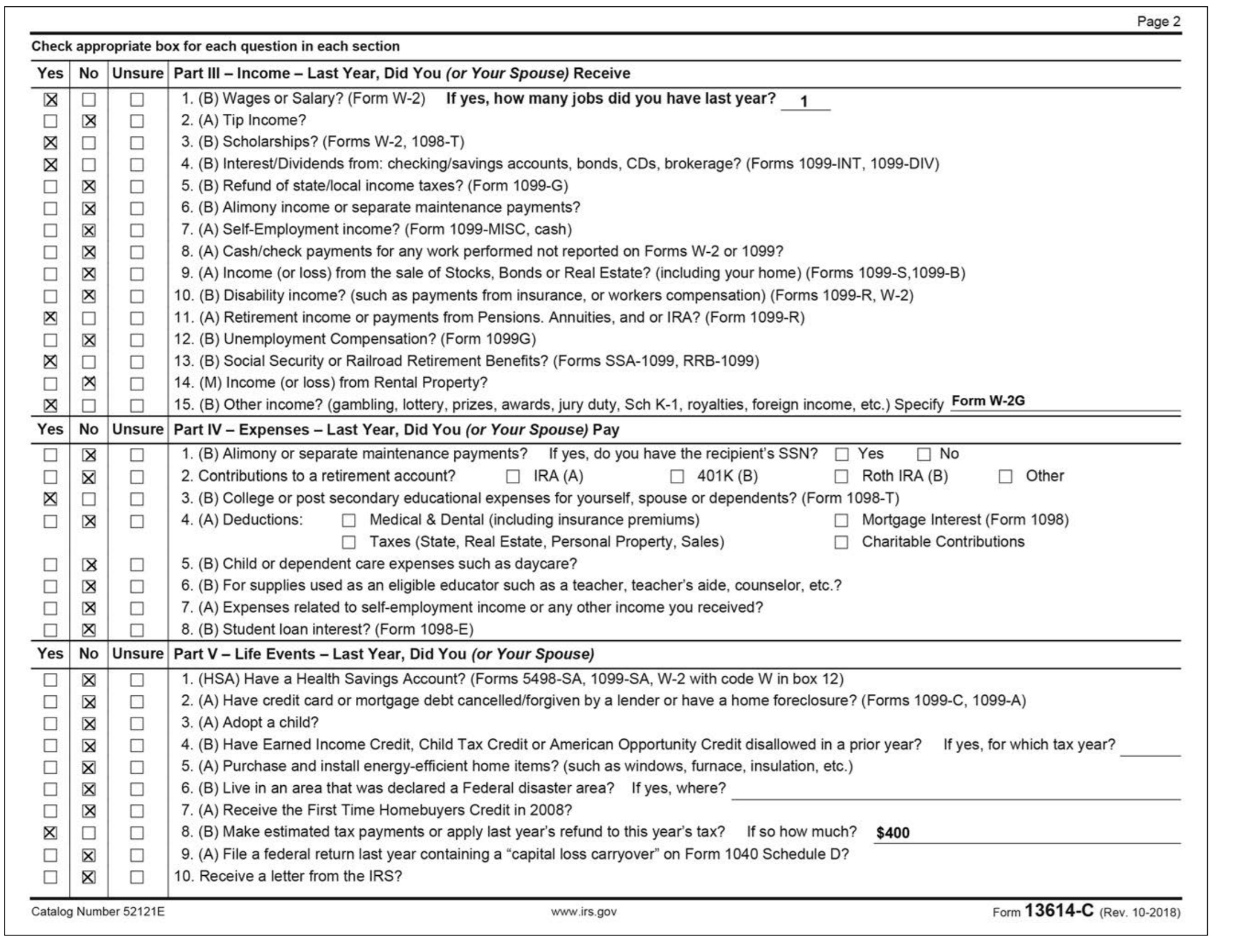 the questions following the scenario . Note: When entering Social Security numbers