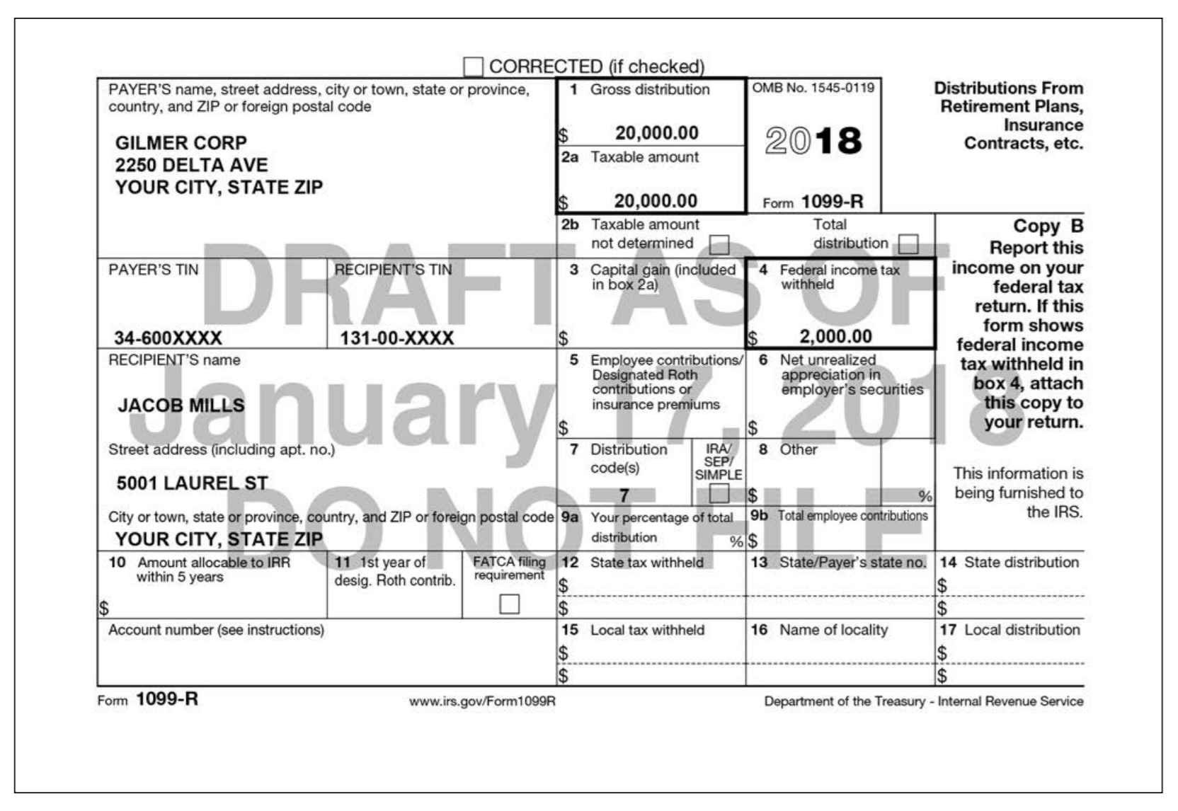 are age 65 years old and married. They elect to file Married