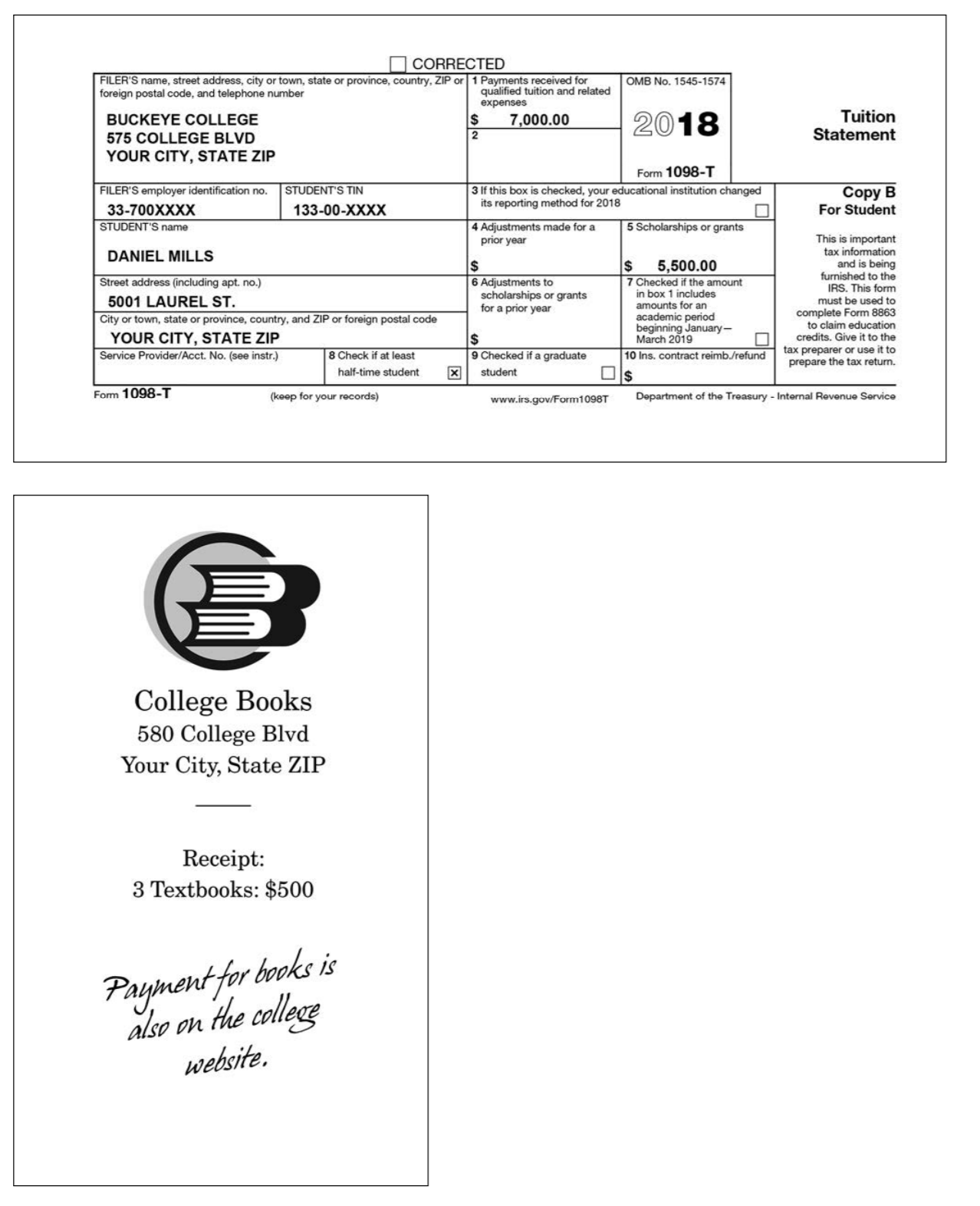 . He is pursuing a degree in Business Administration and does not