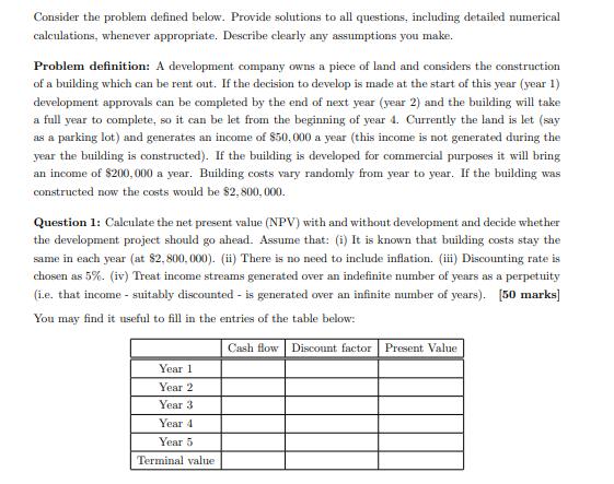  i need solution along with the explaination of the calculation Consider