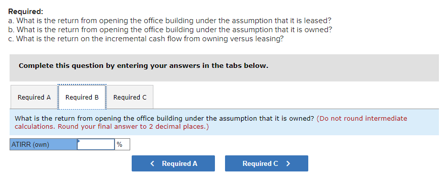 I will give a thumbs up if correct! The ABC Corporation is