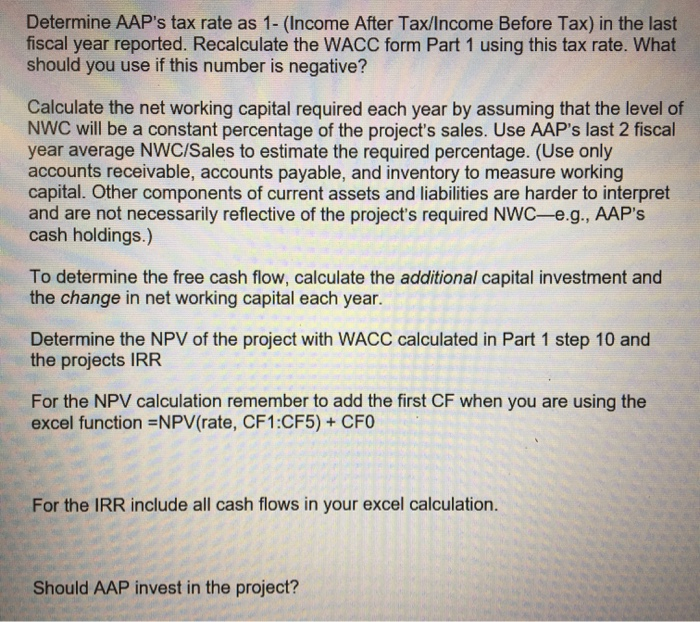 net cash flows and NPV and determine if the project is viable