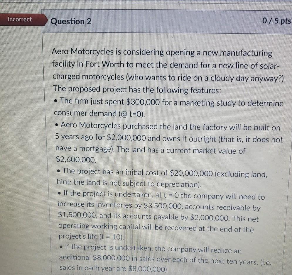 question 2 continued Answer was 3,300,000 but was incorrect per the