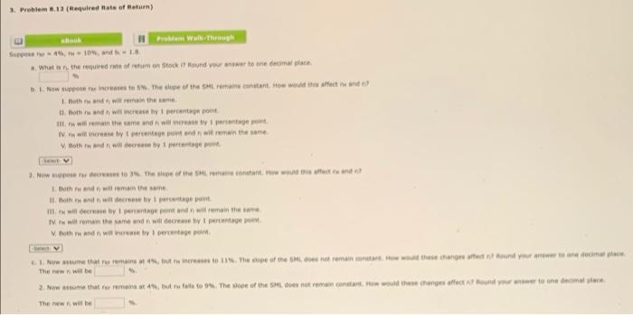 3. Problem 212(equired Rate of Return) Problem walk through Sur 45,