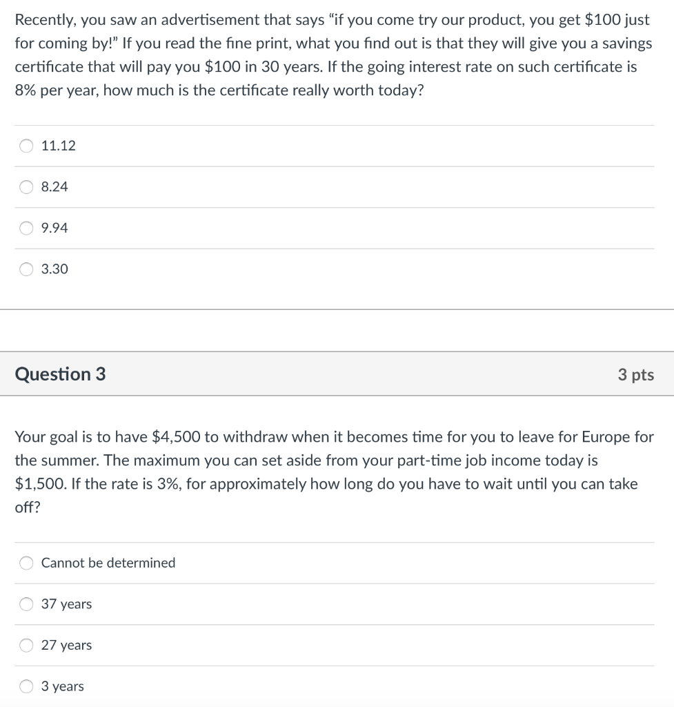 Please answer question 2 and 3 and choose the correct option Recently,