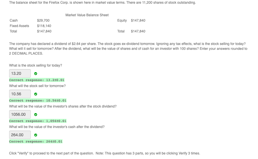 The balance sheet for the Firefox Corp. is shown here in