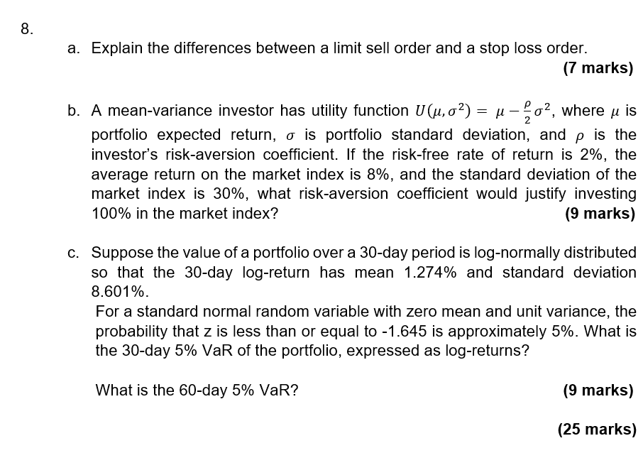  PLEASE ANSWER THE FULL QUESTION THEY ARE INTERELATED AND PART OF