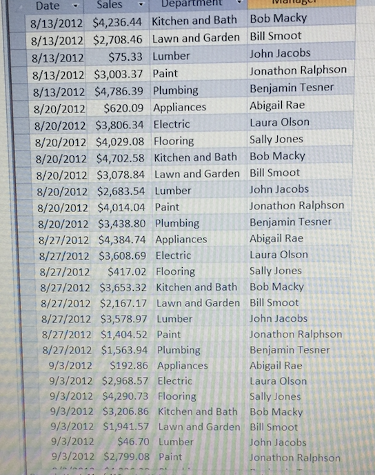 as Home Station-Austin.xlsx in the Chapter 7 folder. 2. Import the information