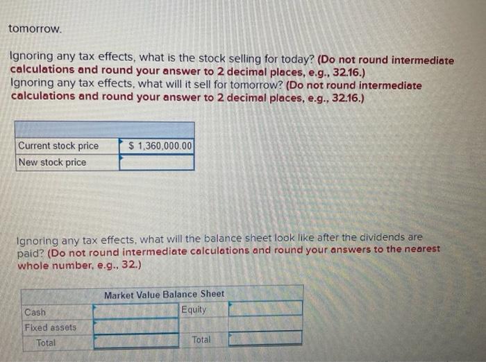 whole parts step by step. thank you! The balance sheet for Fourth