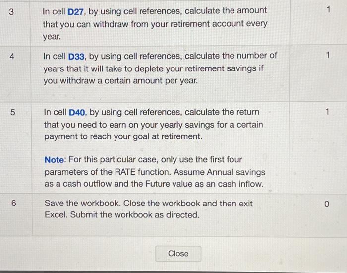 1 1 Complete the steps below using cell references to given data