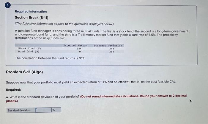 a long-term government and corporate bond fund, and the third is a