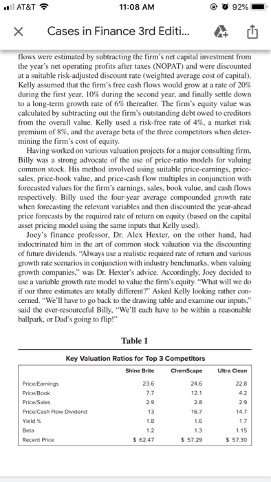 concocted his cleaning compound some 20 years ago, all that his wife,