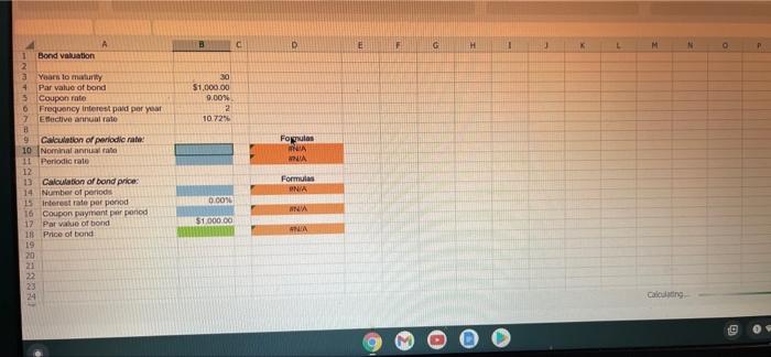 Bond valuation AZ You are considering a 30-year, $1,000 par value bond.