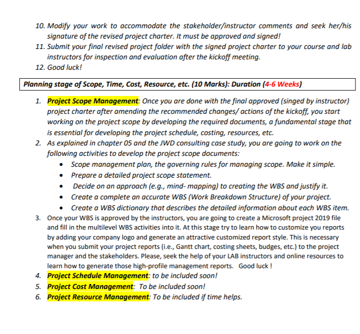 case problem that you need to work on with your three members
