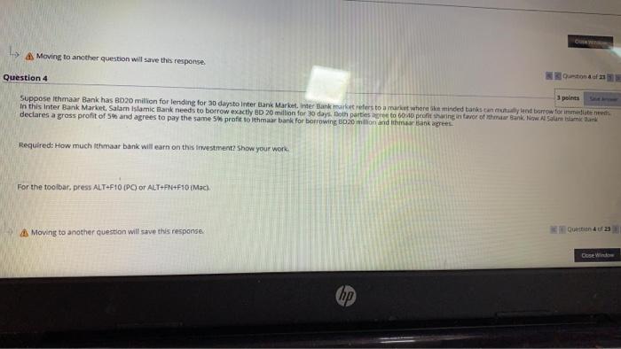  A Moving to another question will save this response Kursion of