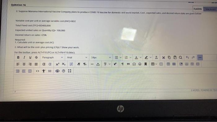 Question 4 polets Suppose Ithmaar Bank has 8020 million for lending for